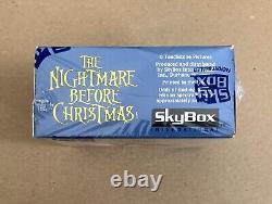 1993 Skybox Nightmare Before Christmas Trading Card Box FACTORY SEALED