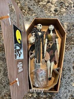 1998 Nightmare Before Christmas Jun Planning Dolls Jack & Sally -Limited To 6000