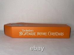 1998 Nightmare before Christmas Limited Edition Pumpkin King Doll Orange Coffin