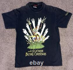 2001 Disneyland Nightmare Before Christmas Haunted Mansion Holiday T-shirt M