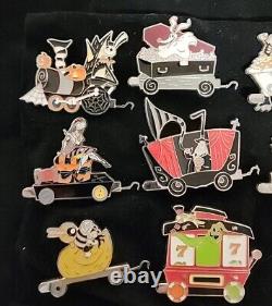 2013 Disney Nightmare Before Christmas Train Railroad 8 pcs Complete Set Pin