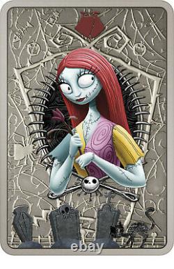 2021 1 oz Silver Proof Disney -The Nightmare Before Christmas Sally