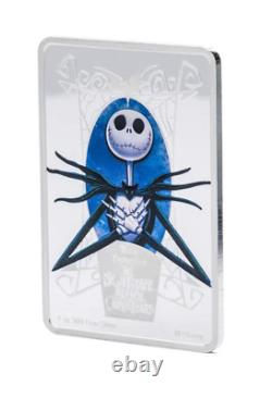 2024 Agoro Disney Nightmare Before Christmas Jack Skellington 1 oz Silver Coin