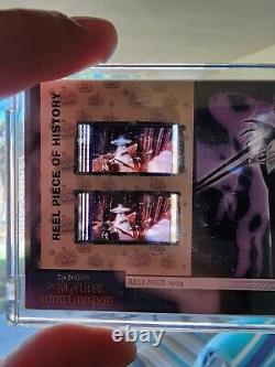 4 MINT Dual Disney Treasures Nightmare Before Christmas Reel Piece History Cards