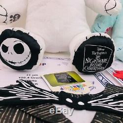 BUILD A BEAR Nightmare Before Christmas JACK Skellington and SALLY with Sound