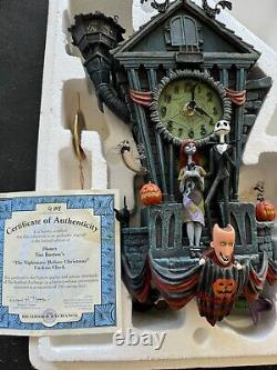 Bradford Exchange Disney Nightmare Before Christmas Cuckoo Wall Clock