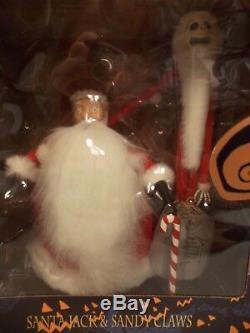 Brand New Nightmare Before Christmas Santa Jack & Sandy Claws Dolls Japanese Ed