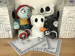 Build A Bear Nightmare Before Christmas Jack & Sally Zero Outfit +Sounds