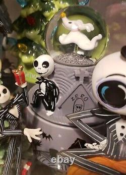 Charmed Aroma Disney Nightmare Before Christmas Snow Globe Candle Jack & Zero