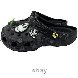 Crocs Disney Nightmare Before Christmas Glow In Dark Clogs Women 8 Men 6 Shoes