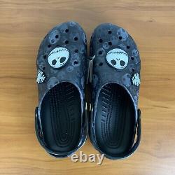 Crocs x Disney Nightmare Before Christmas Glow In Dark Clogs Men 10 / Women 12