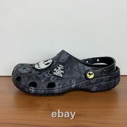 Crocs x Disney Nightmare Before Christmas Glow In Dark Clogs Men 10 / Women 12