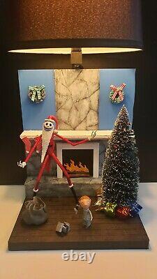 Custom NIGHTMARE BEFORE CHRISTMAS Lamp Santa Jack Skellington Funko Pop Disney