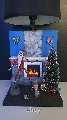 Custom NIGHTMARE BEFORE CHRISTMAS Lamp Santa Jack Skellington Funko Pop Disney