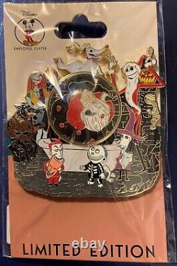 DEC Snow Globe Pin Disney Nightmare before Christmas Jack Halloween Snowglobe