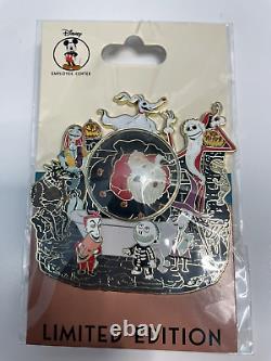 DEC Snow Globe Pin Disney Nightmare before Christmas Jack Halloween Snowglobe