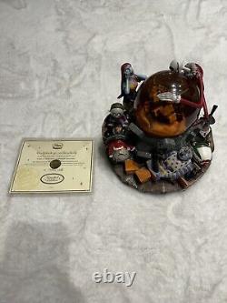 DISNEY NIGHTMARE BEFORE CHRISTMAS SNOW GLOBE JACK LIMITED EDITION Only 2028 Made