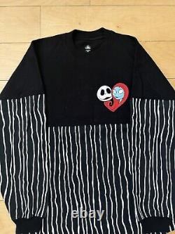 DISNEY Spirit Jersey Nightmare Before Christmas Jack Skellington & Sally XS