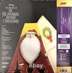 DISNEY THE NIGHTMARE BEFORE CHRISTMAS SOUNDTRACK MONDO 2LP SWIRL VINYL Rare