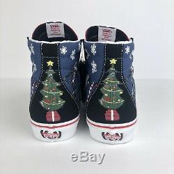 DISNEY x VANS Nightmare Before Christmas Sk8-HI christmastown Mens Shoes 10 NEW