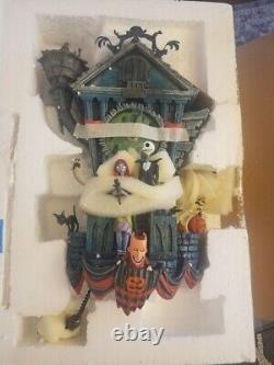 DISNEYS TIM BURTON'S THE NIGHTMARE BEFORE XMAS CUCKOO CLOCK NEWithBOXED withCOA