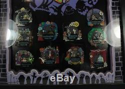 Disney 2004 DLR Nightmare Before Christmas Doom Buddies LE 500 Framed Set Pin