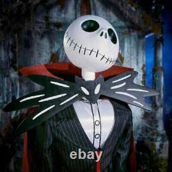 Disney 6' Animated Jack Skellington W Cape Nightmare Before Christmas Prop