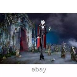 Disney 6' Animated Jack Skellington W Cape Nightmare Before Christmas Prop