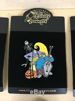 Disney Auctions Nightmare Before Christmas Jack Skellington 6 Pin Set LE 100