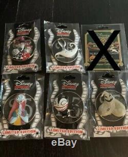 Disney DSF DSSH Nightmare Before Christmas Pin Set LE 300 25th Anniversary