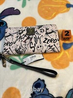 Disney Dooney & Bourke Nightmare Before Christmas Sally Jack Wallet NWTS