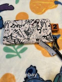 Disney Dooney & Bourke Nightmare Before Christmas Sally Jack Wallet NWTS