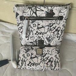 Disney Dooney The Nightmare Before Christmas Crossbody Bag & Matching Wallet