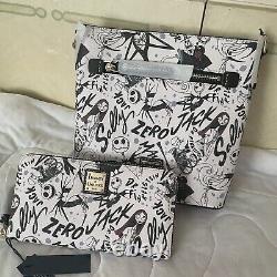 Disney Dooney The Nightmare Before Christmas Crossbody Bag & Matching Wallet