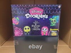 Disney Doorables Nightmare Before Christmas Blacklight Figures Box Of 24 Pieces