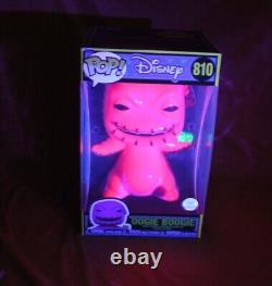 Disney Funko The Nightmare Before Christmas Oogie Boogie Large Pop 810 Black Lgt