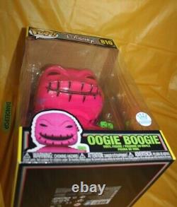 Disney Funko The Nightmare Before Christmas Oogie Boogie Large Pop 810 Black Lgt