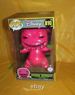 Disney Funko The Nightmare Before Christmas Oogie Boogie Large Pop 810 Black Lgt