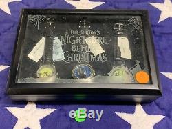 Disney Gallery NIGHTMARE BEFORE CHRISTMAS BOXED SET OF 3 FOSSIL WATCHES Rare