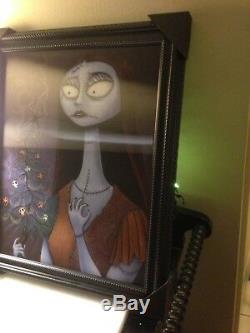 Disney HMH The Nightmare Before Christmas Sally Lenticular Framed 16x20 Huge New
