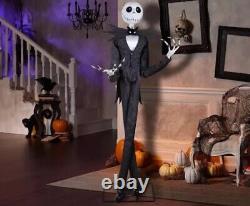 Disney Jack Skellington 6.5ft Halloween Nightmare Before Christmas 2022 Gemmy