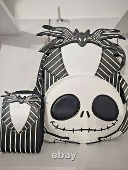 Disney Loungefly The Nightmare Before Christmas Jack Mini backpack & Wallet