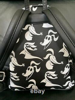 Disney NBC Zero All Over Print AOP Loungefly Mini Backpack Nightmare Before Xmas