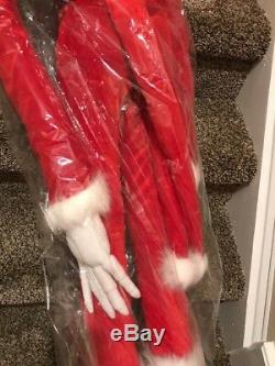 Disney NECA Nightmare Before Christmas Santa Jack Skellington 6 Life Size Plush