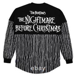 Disney NWT XL Nightmare Before Christmas Jack & Sally Spirit Jersey