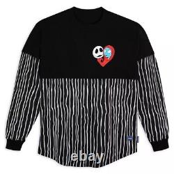 Disney NWT XL Nightmare Before Christmas Jack & Sally Spirit Jersey