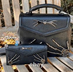 Disney Nightmare Before Christmas 3D Hands Satchel Crossbody Bag Set