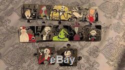 Disney Nightmare Before Christmas Character Connect. Complete Pin Set withChasers