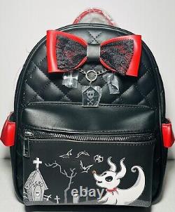 Disney Nightmare Before Christmas Chibi Zero Quilted Mini Backpack & Cardholder
