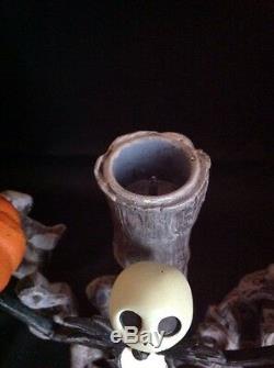 Disney Nightmare Before Christmas Iron Candelabra Candlestick Holder With Candle S